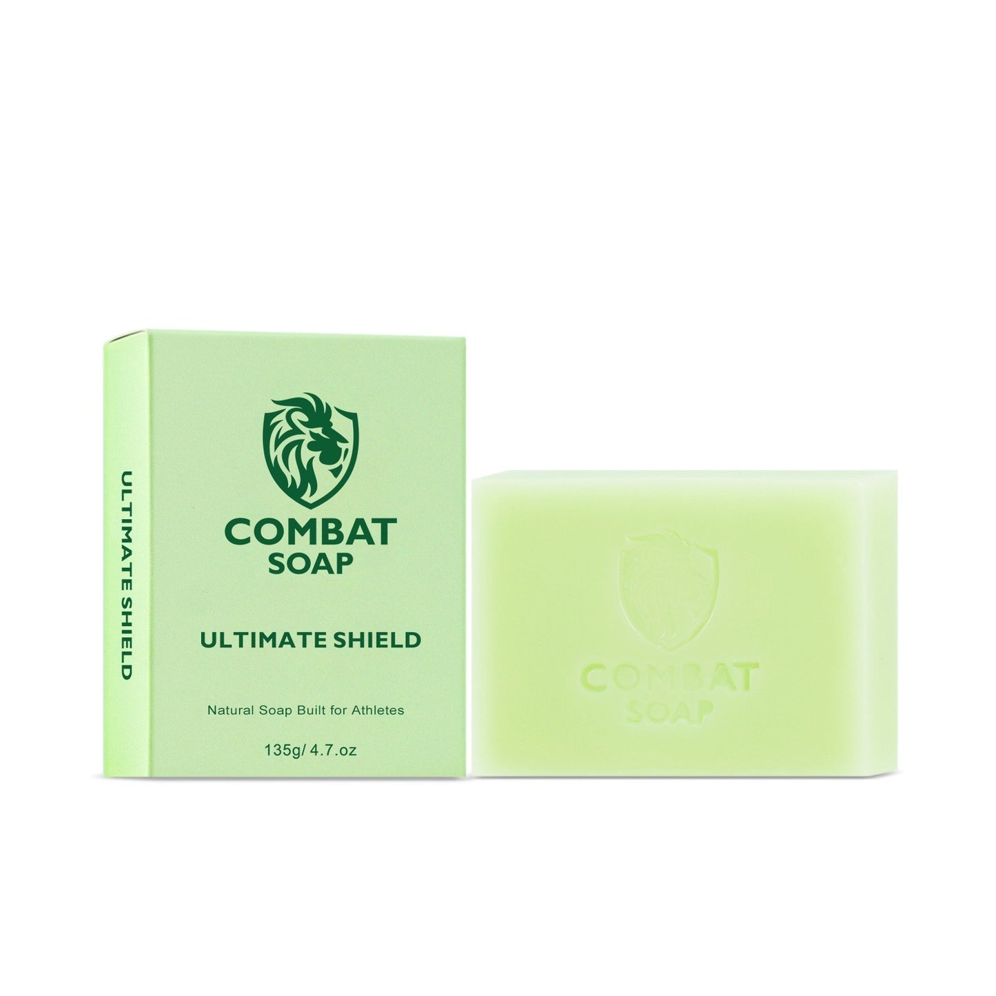 Combat Soap – 50 Bar Gym Pack (25 Charcoal Cleanse + 25 Ultimate Shield)