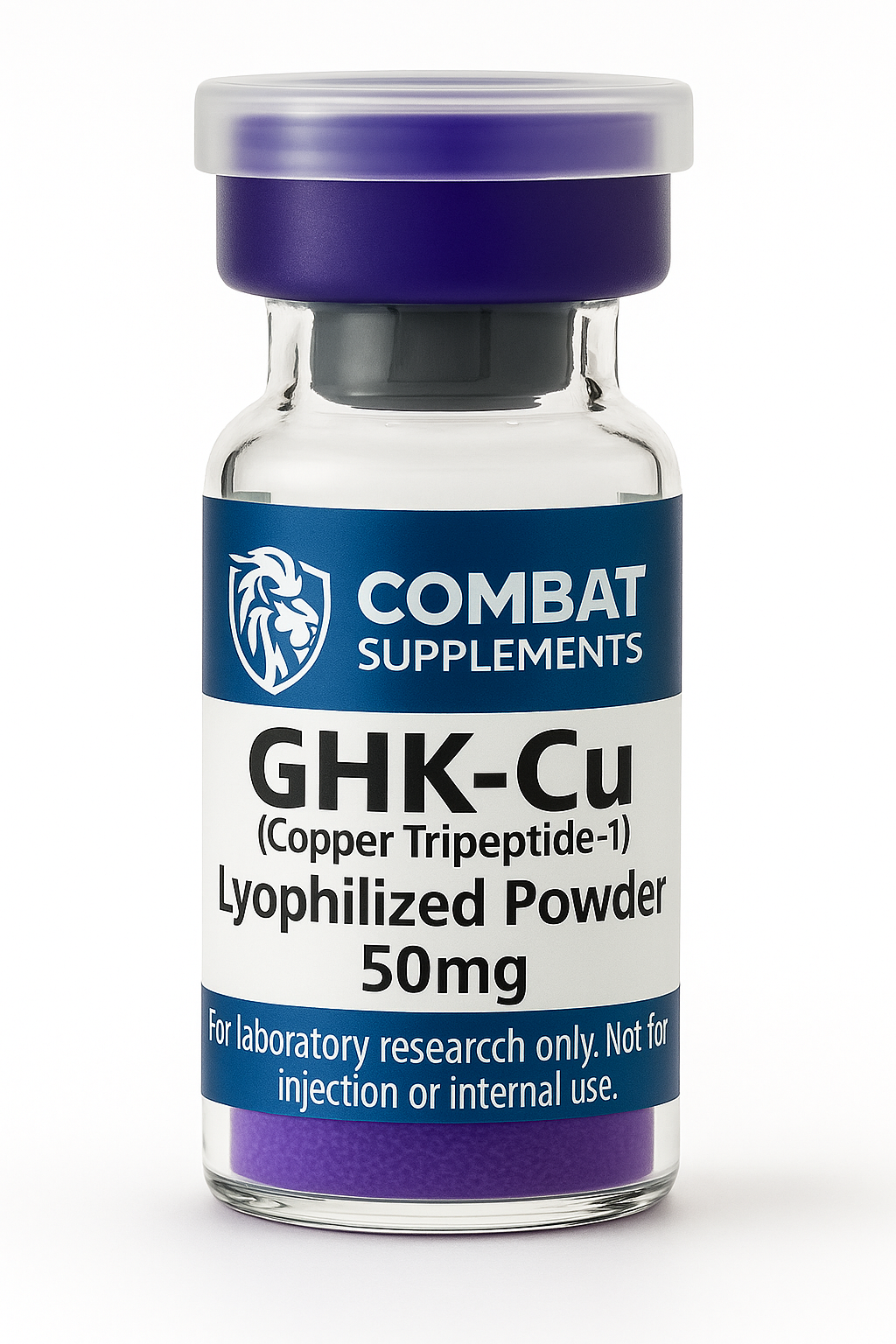 GHK-Cu (Copper Tripeptide-1) – 50mg Vial (Research Use Only)