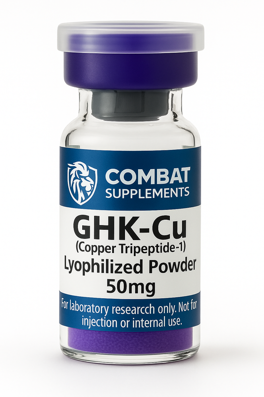 GHK-Cu (Copper Tripeptide-1) – 50mg Vial (Research Use Only)